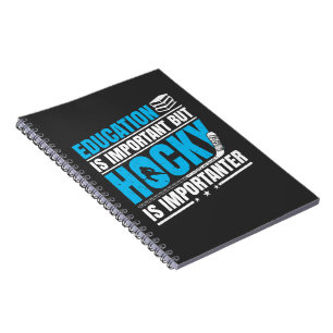 Carnet Le hockey amusant est important