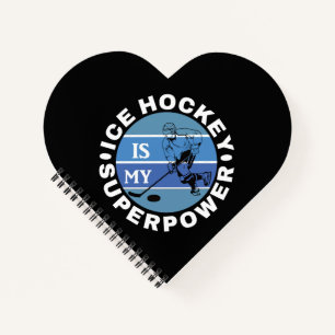 Carnet Le hockey sur glace est ma superpuissance