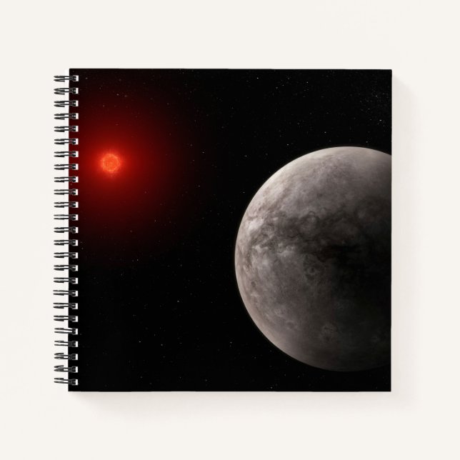Carnet Le Hot Rocky Exoplanet Trappist-1 B. (Devant)