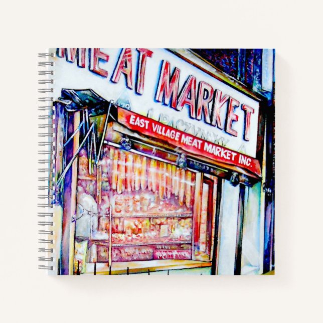 Carnet Le jardin de la sagesse de l'East Village (Devant)