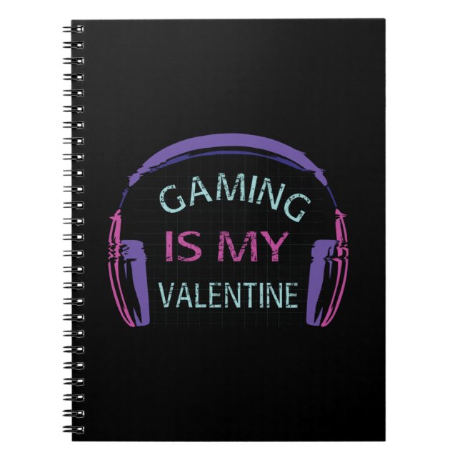 Carnet Le jeu est mon Valentin (Devant)