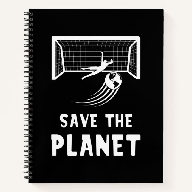 Carnet Le Jour des terres De Football Sauvons La Planète (Devant)