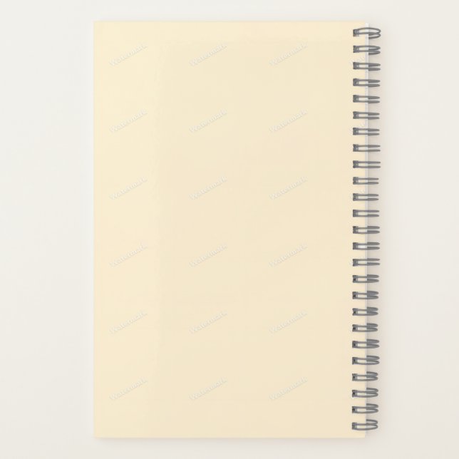 Carnet Le langage de la grâce (Verso)