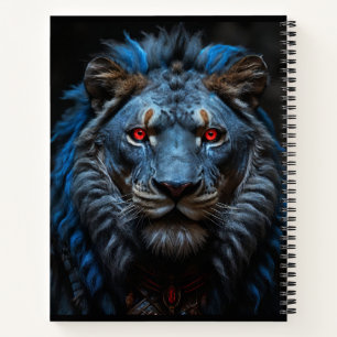 Carnet le lion bleu