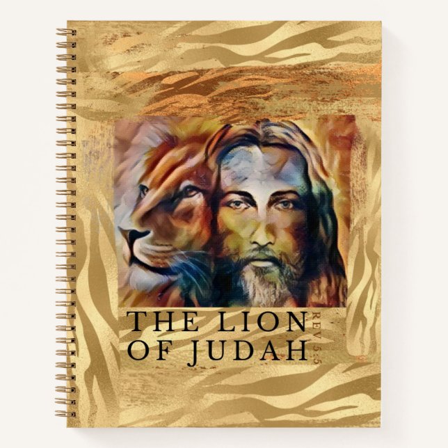 Carnet Le Lion De Juda Photo (Devant)