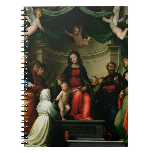 Carnet Le mariage mystique de St Catherine de Sienne avec (Devant)