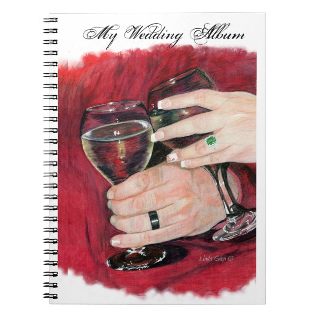 Carnet Le mariage remet l'album photos (Devant)