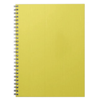 Carnet Le modèle vide jaune de la plaine do-it-yourself