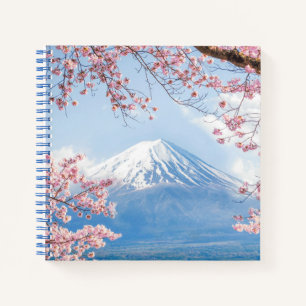 Carnet Le mont Fuji   Lac Kawaguchiko   Printemps Au Japo