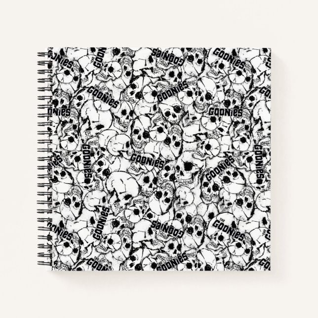 Carnet Le Motif du crâne sauvage à un oeil des Goonies (Devant)