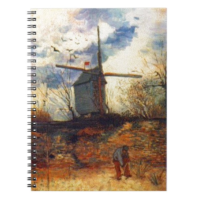 Carnet Le Moulin de la Galette Van Gogh (Devant)