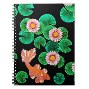 Carnet Le papier Koi Pond