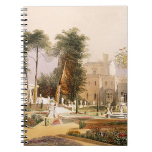 Carnet Le Parterre dans les jardins chez Wilton, le sièg