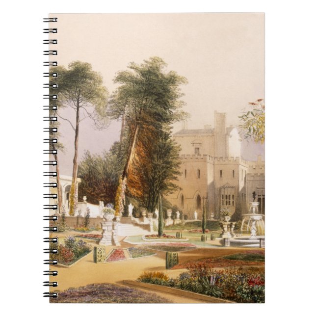 Carnet Le Parterre dans les jardins chez Wilton, le siège (Devant)