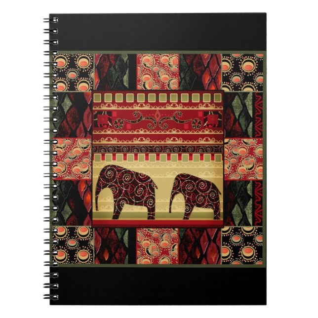 Carnet Le patchwork africain (Devant)
