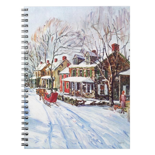 Carnet Le pays des merveilles d'hiver (Devant)