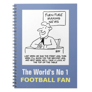 Carnet Le plus grand fan de football au monde