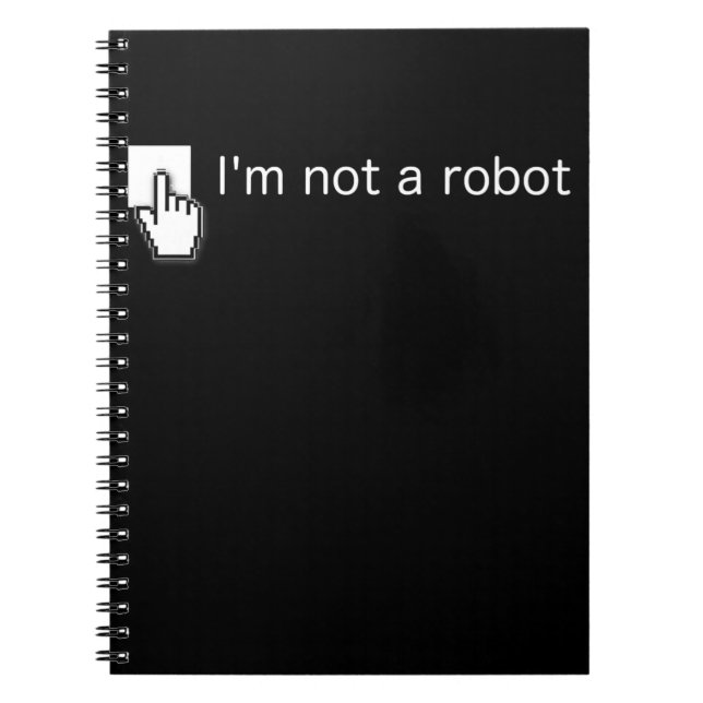 Carnet Le Poison de Not Robot Funny Computer (Devant)