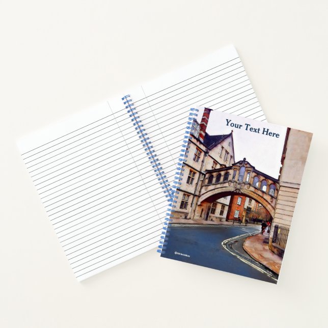Carnet Le Pont des Soupirs - Oxford (Intérieur)