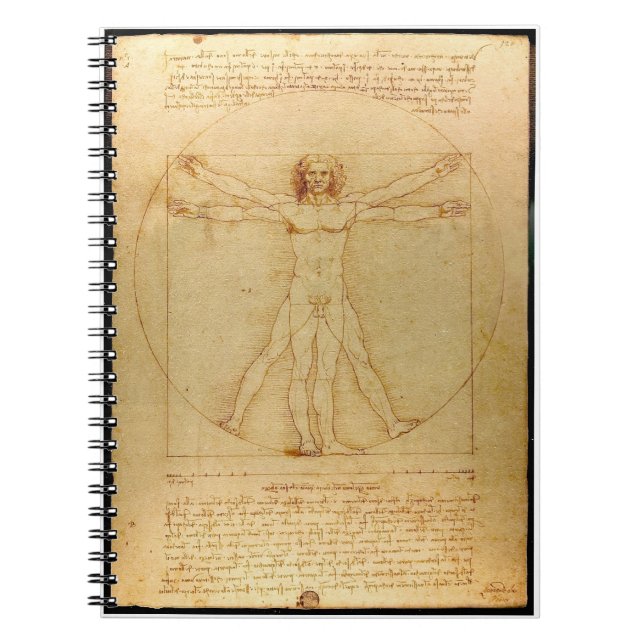 Carnet Le portable vitruvien de Da Vinci (Devant)