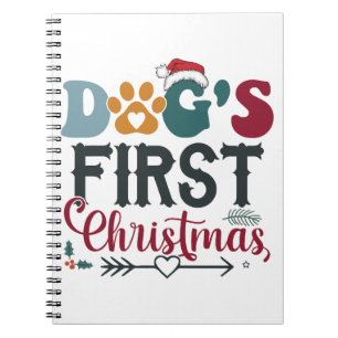 Carnet Le premier Noël du chien