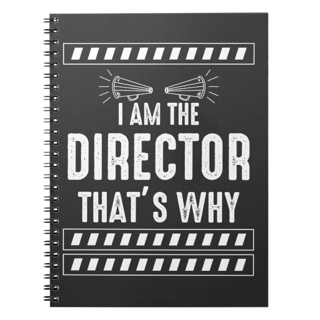 Carnet Le réalisateur du cinéma dit : (Devant)