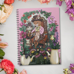 Carnet Le renard lunaire a fait le chapeau Alice au pays