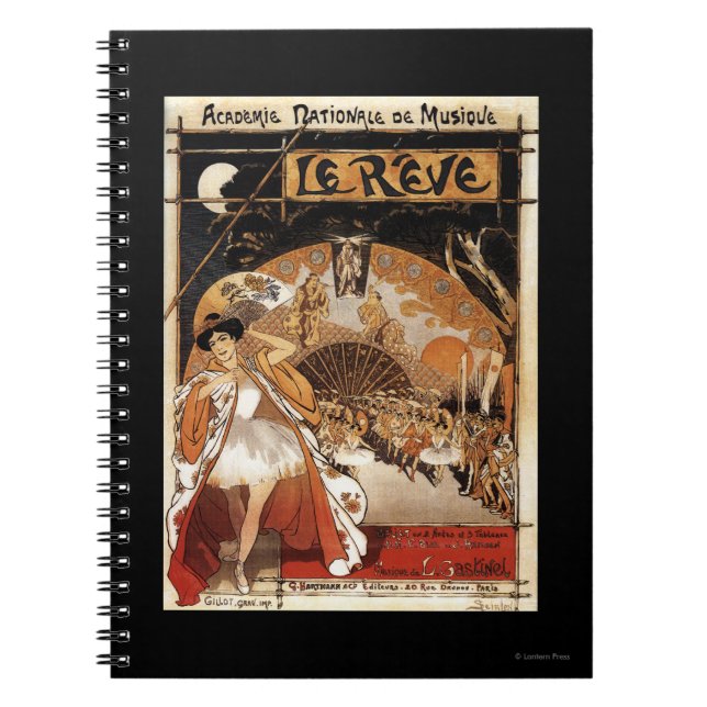 Carnet Le Reve Ballet Performance Opéra (Devant)