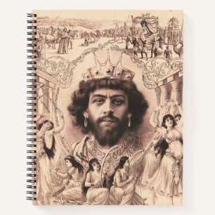 Carnet Le Roi Salomon Entouré De Danseuses