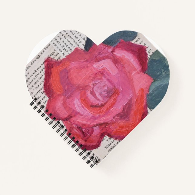 Carnet Le Rose écrit (Devant)