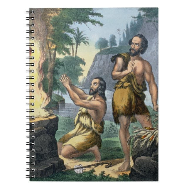 Carnet Le sacrifice de Caïn et d'Abel, d'une copie de (Devant)
