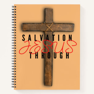 Carnet Le salut par Jésus Orange