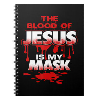Carnet Le sang de Jésus est mon masque T-ShirtBold Design