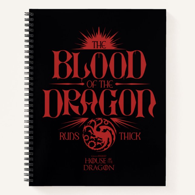 Carnet Le sang du dragon tourne épais (Devant)