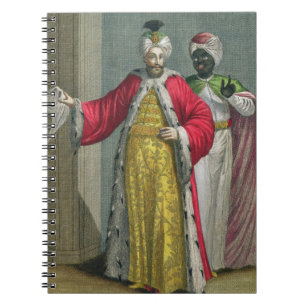 Carnet Le seigneur grand, dans son sérail avec Kislar AG