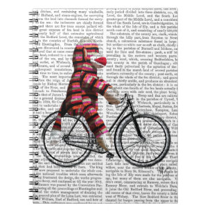 Carnet Le singe de choc sur vélo