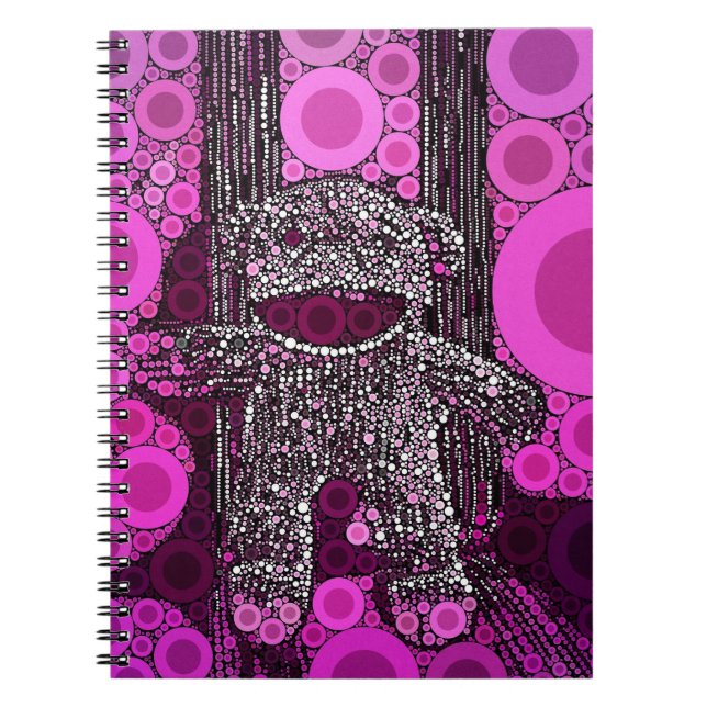 Carnet Le singe génial de chaussette entoure l'art de (Devant)
