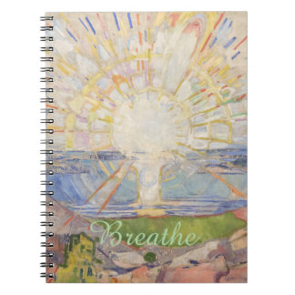 Carnet Le soleil par Edvard Munch