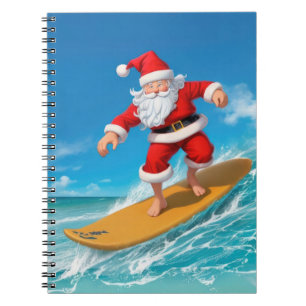 Carnet Le surf du Père Noël
