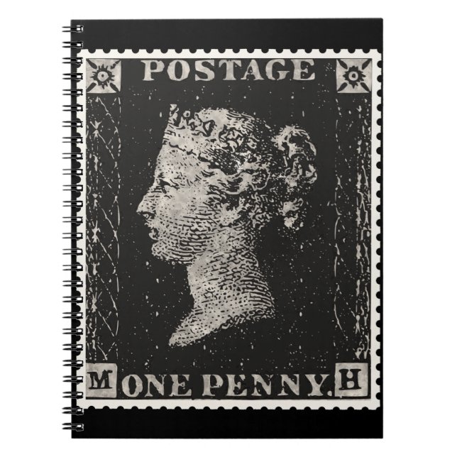 Carnet Le Timbre noir Penny (Devant)