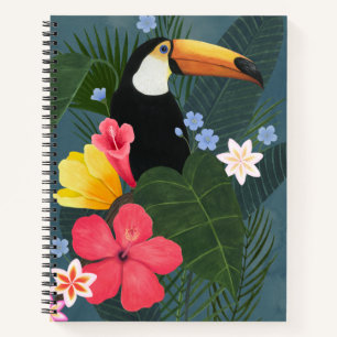 Carnet Le Toucan tropical en pleine nature