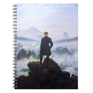 Carnet Le vagabond au-dessus du brouillard marin Caspar D