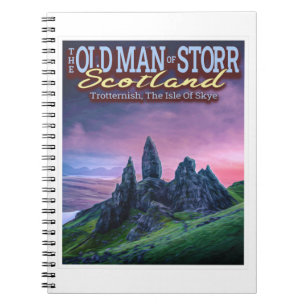 CARNET LE VIEUX HOMME DE STORR - L'ÎLE DE SKYE - ÉCOSSE