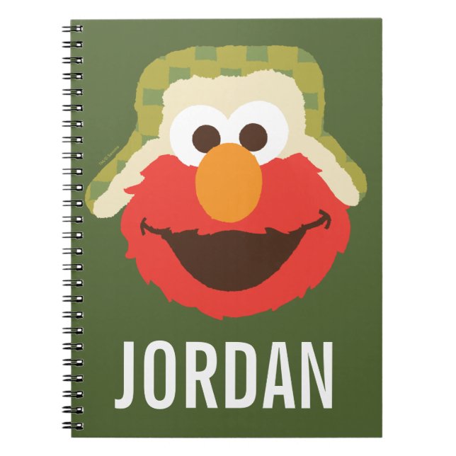 Carnet Le visage d'Elmo Woodland (Devant)