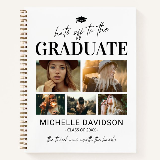 Carnet Leavers scolaires 2025 Graduation Guest Book (Devant)