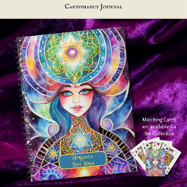 Carnet Lectures de cartomatation et de carte de tarot Int