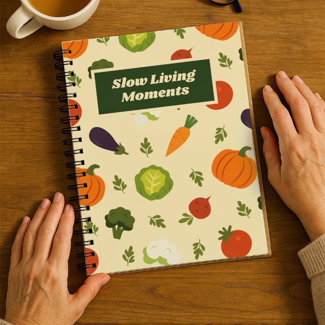 Carnet Légume de jardin personnalisable - Sunshine (Créateur téléchargé)