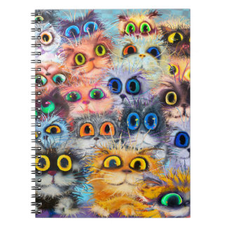 Carnet L'ensemble de portraits de chats, portrait, animal
