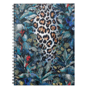 Carnet Leopar de la jungle sauvage