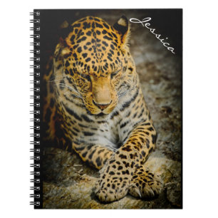 Carnet Leopard de repos personnalisé